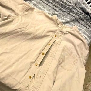 Khaki Button Down